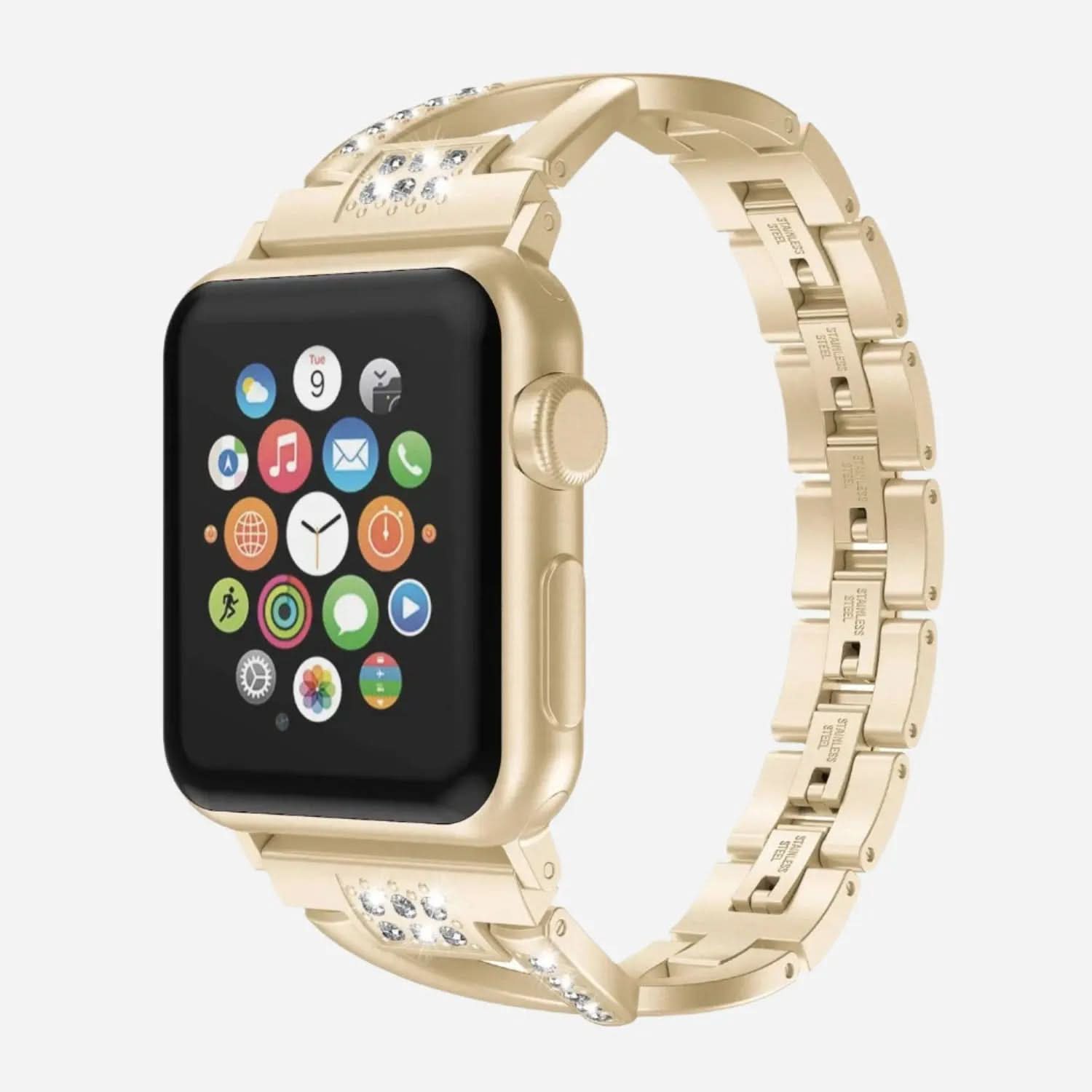 MillesTECband Apple Watch Gliederarmband "Madama" - MillesTEC