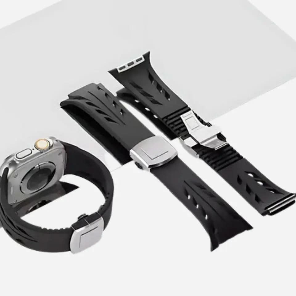 MillesTECband Apple Watch Sportarmband "Fluorkautschuk" MillesTEC
