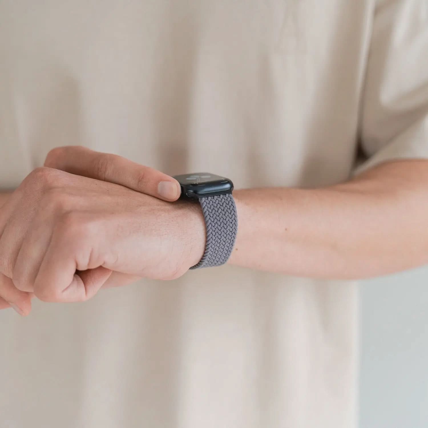 MillesTECband Apple Watch geflochtenes Flex Loop Armband MillesTEC