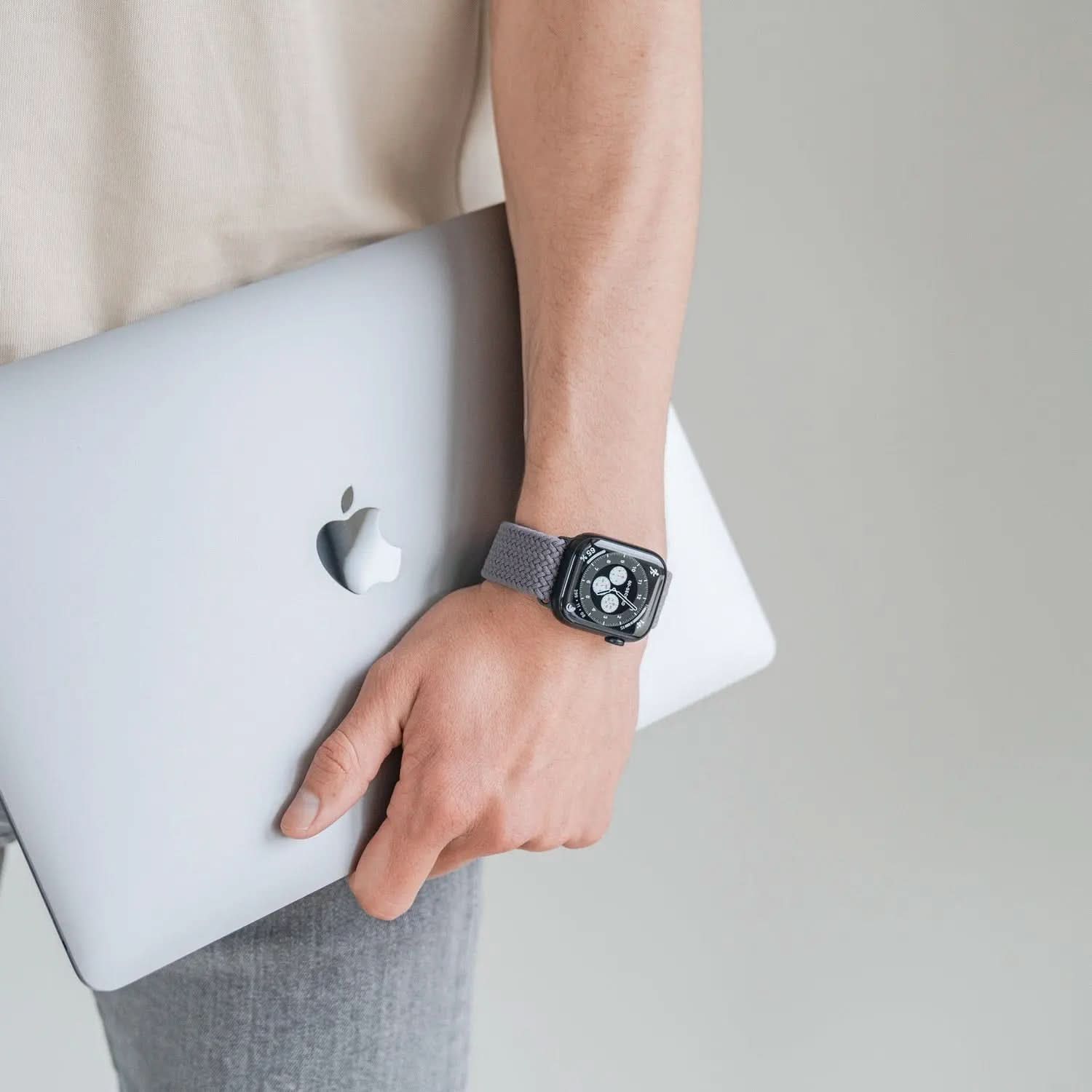 MillesTECband Apple Watch geflochtenes Flex Loop Armband MillesTEC