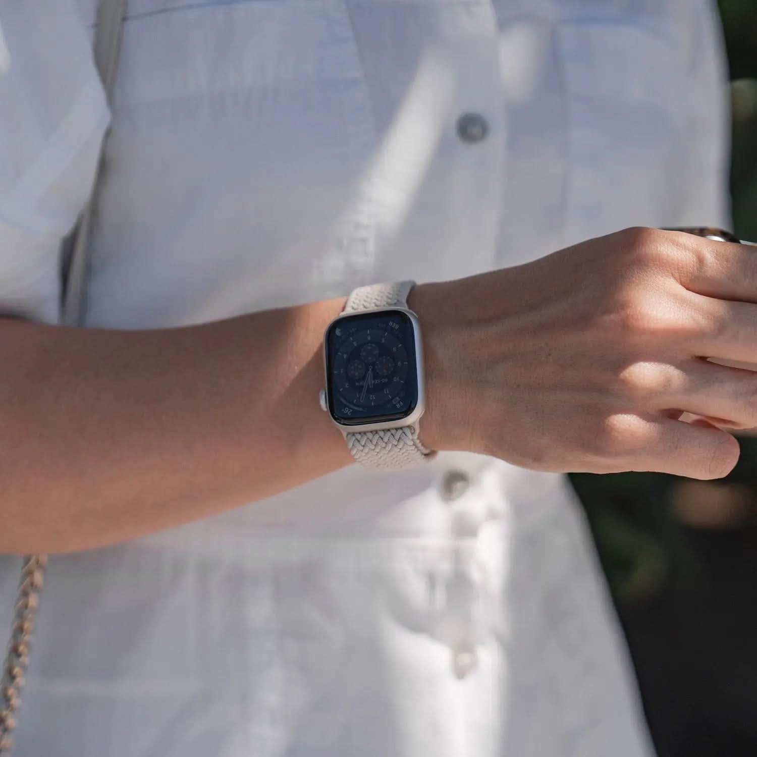 MillesTECband Apple Watch geflochtenes Flex Loop Armband MillesTEC