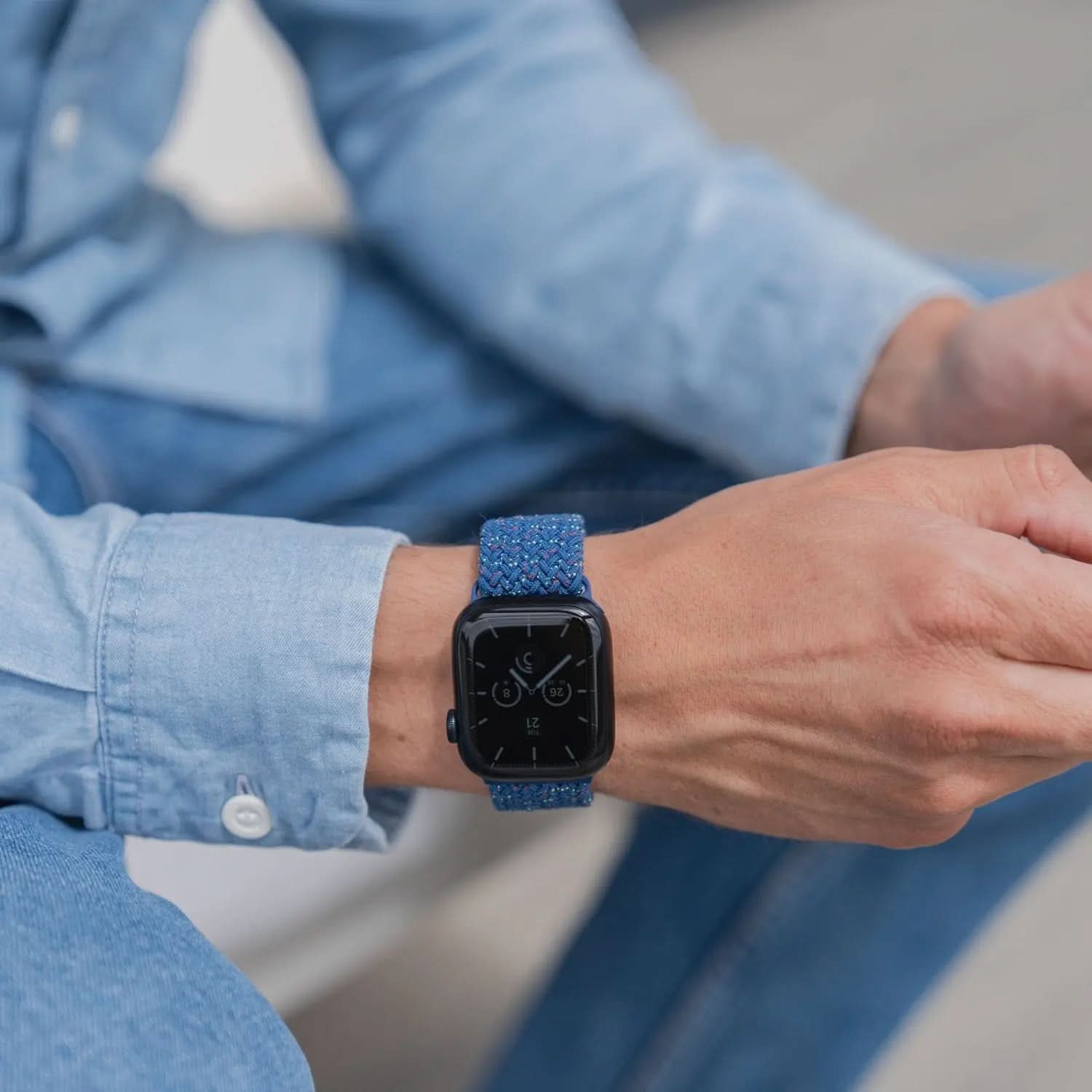 MillesTECband Apple Watch geflochtenes Flex Loop Armband MillesTEC