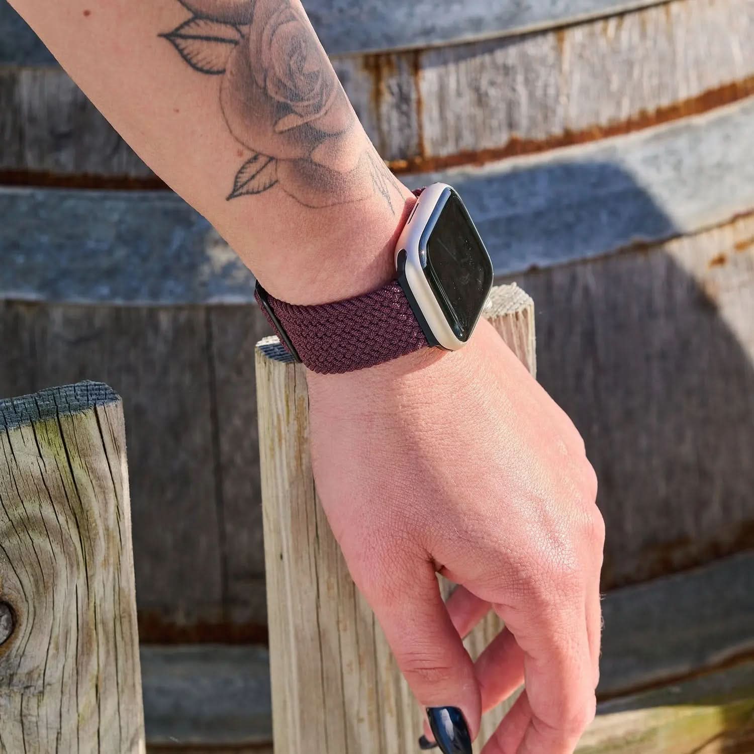 MillesTECband Apple Watch geflochtenes Flex Loop Armband MillesTEC