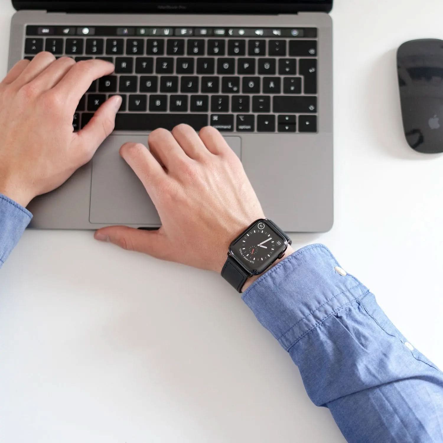 MillesTECband Apple Watch Lederarmband "Novus" MillesTEC