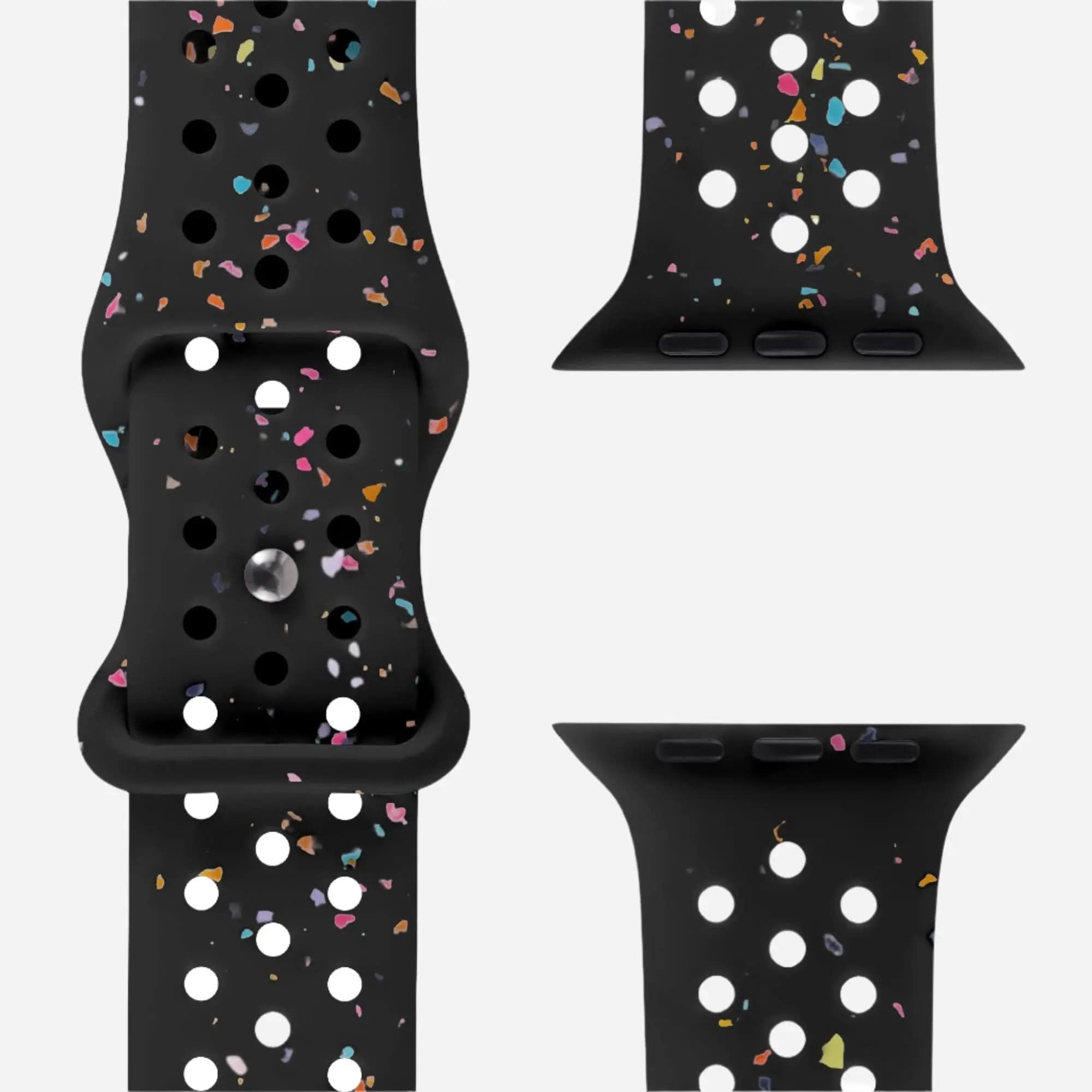MillesTECband Apple Watch Silikonarmband "Carnival" MillesTEC