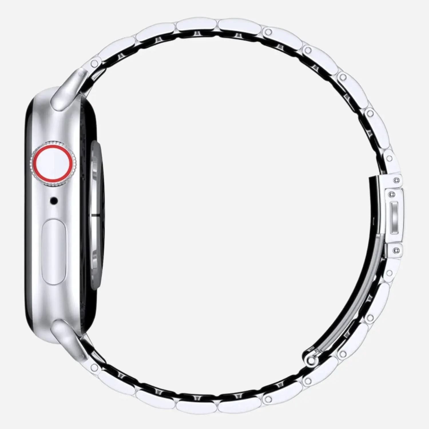 MillesTECband Apple Watch Gliederarmband "Arctica" MillesTEC