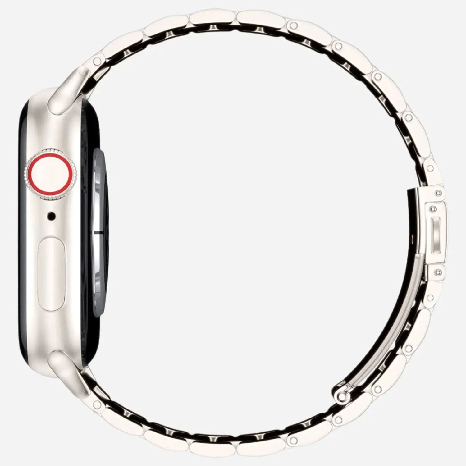 MillesTECband Apple Watch Gliederarmband "Arctica" MillesTEC