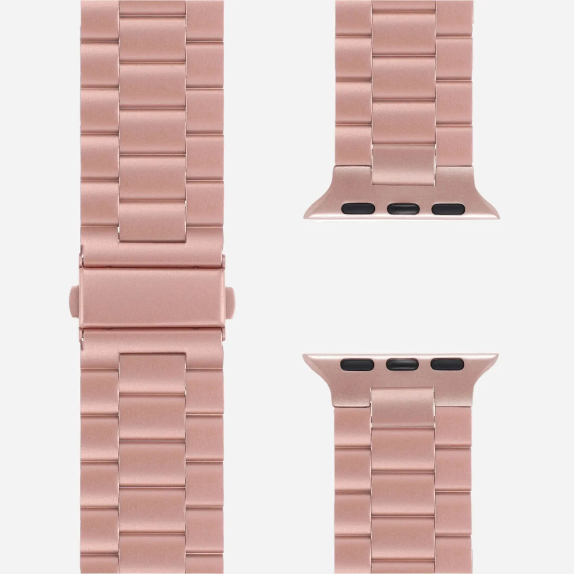 MillesTECband Apple Watch Gliederarmband "Arctica" MillesTEC