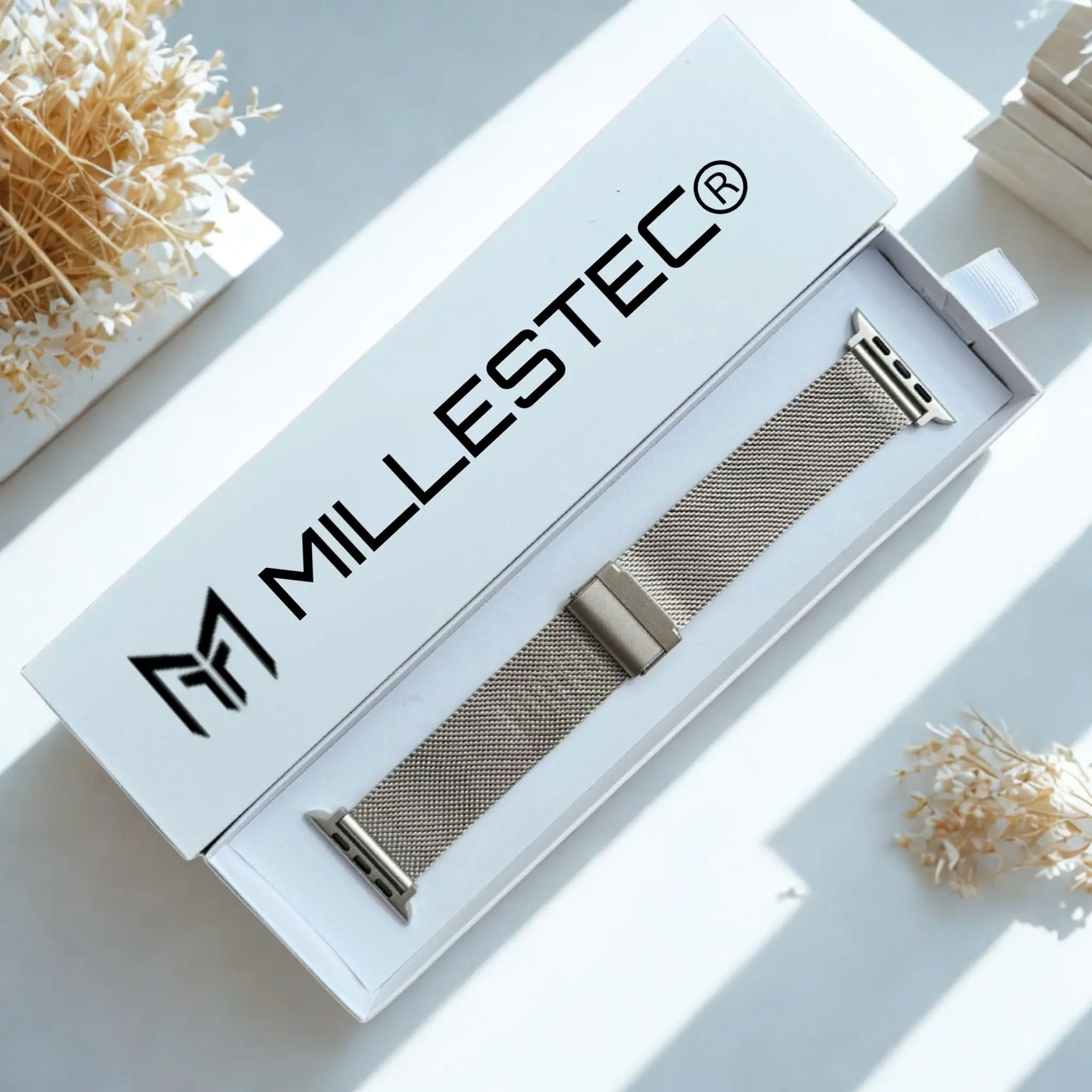MillesTECband Apple Watch Milanese Armband - MillesTEC