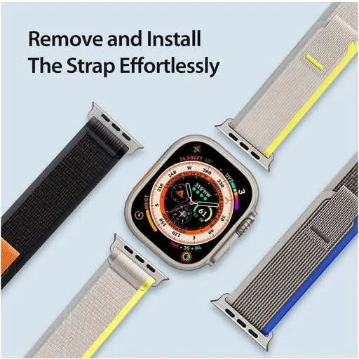 Dux Ducis YJ Nylon Apple Watch Armband Klettverschluss MillesTEC