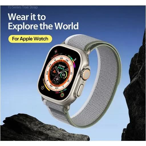 Dux Ducis YJ Nylon Apple Watch Armband Klettverschluss MillesTEC