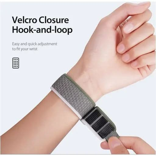 Dux Ducis YJ Nylon Apple Watch Armband Klettverschluss MillesTEC