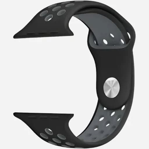 bandkult Sport Plus Silikon Apple Watch Armband Drückerschließe bandkult