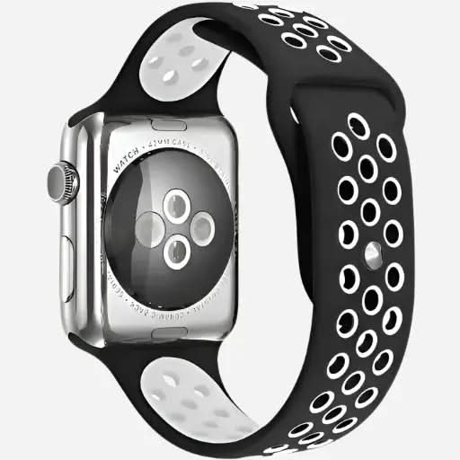 bandkult Sport Plus Silikon Apple Watch Armband Drückerschließe bandkult