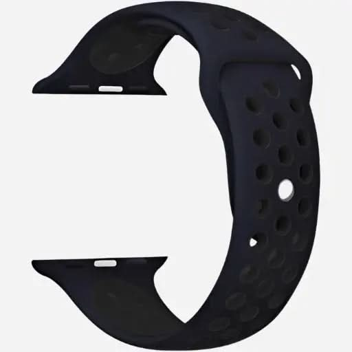 bandkult Sport Plus Silikon Apple Watch Armband Drückerschließe bandkult