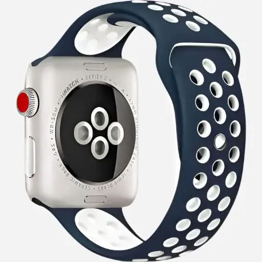 bandkult Sport Plus Silikon Apple Watch Armband Drückerschließe bandkult