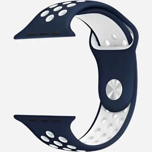 bandkult Sport Plus Silikon Apple Watch Armband Drückerschließe bandkult