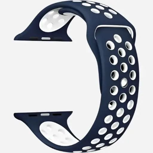 bandkult Sport Plus Silikon Apple Watch Armband Drückerschließe bandkult