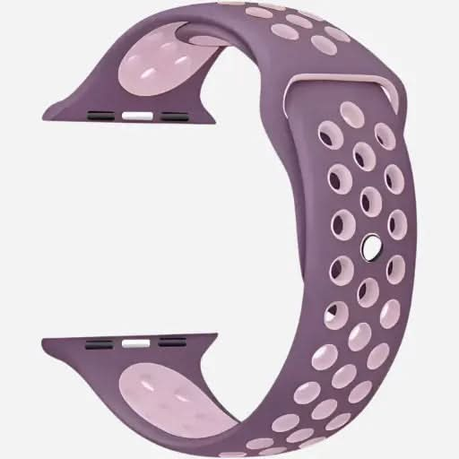 bandkult Sport Plus Silikon Apple Watch Armband Drückerschließe bandkult