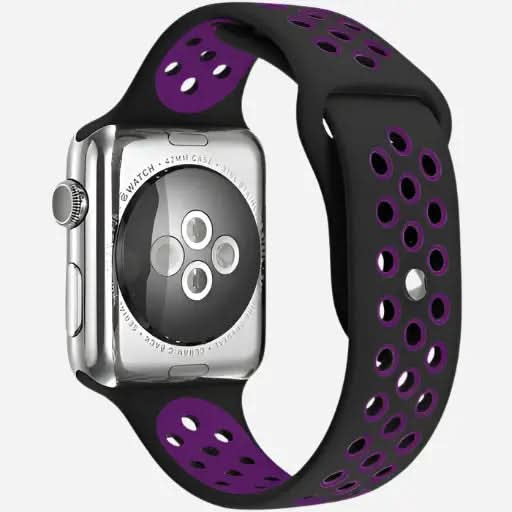 bandkult Sport Plus Silikon Apple Watch Armband Drückerschließe bandkult