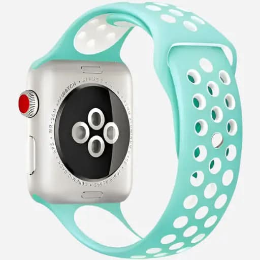 bandkult Sport Plus Silikon Apple Watch Armband Drückerschließe bandkult