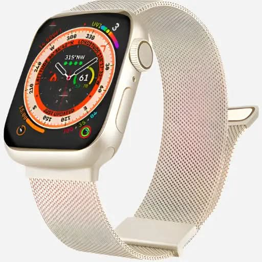 bandkult Luxury Loop Milanaise Apple Watch Armband Magnetverschluss bandkult