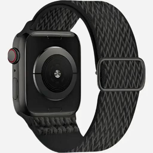 bandkult W Texture Nylon Apple Watch Armband Elastisches Band bandkult