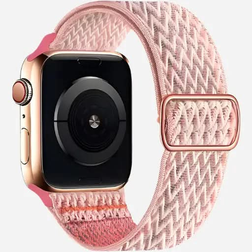 bandkult W Texture Nylon Apple Watch Armband Elastisches Band bandkult