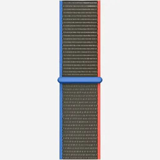 bandkult Woven Nylon Apple Watch Armband Klettverschluss bandkult