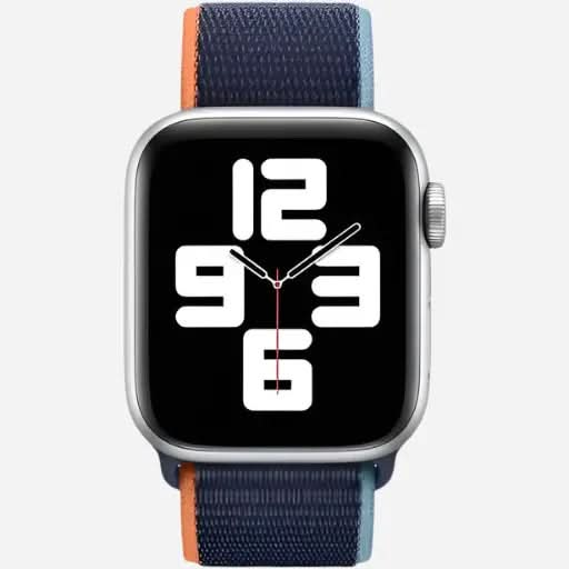 bandkult Woven Nylon Apple Watch Armband Klettverschluss bandkult