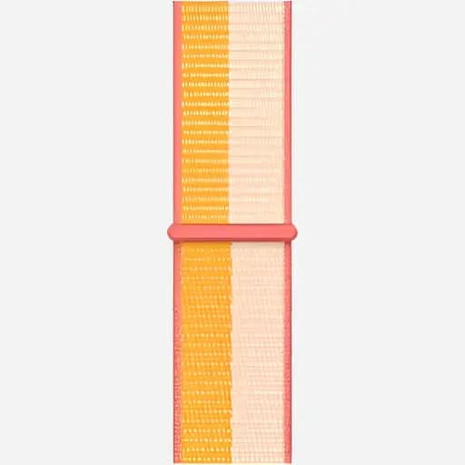 bandkult Woven Nylon Apple Watch Armband Klettverschluss bandkult