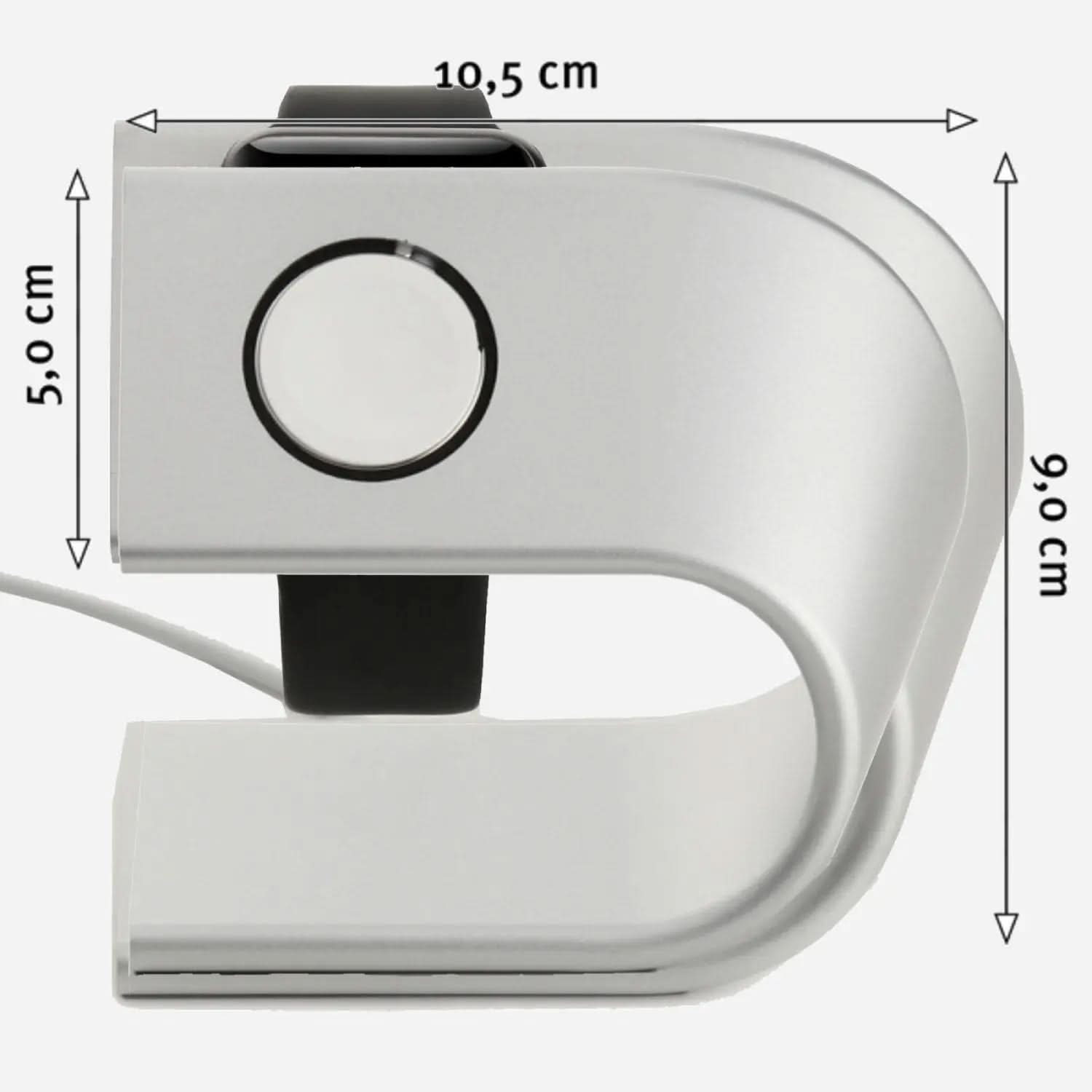 Support en aluminium Bandkult pour Apple Watch