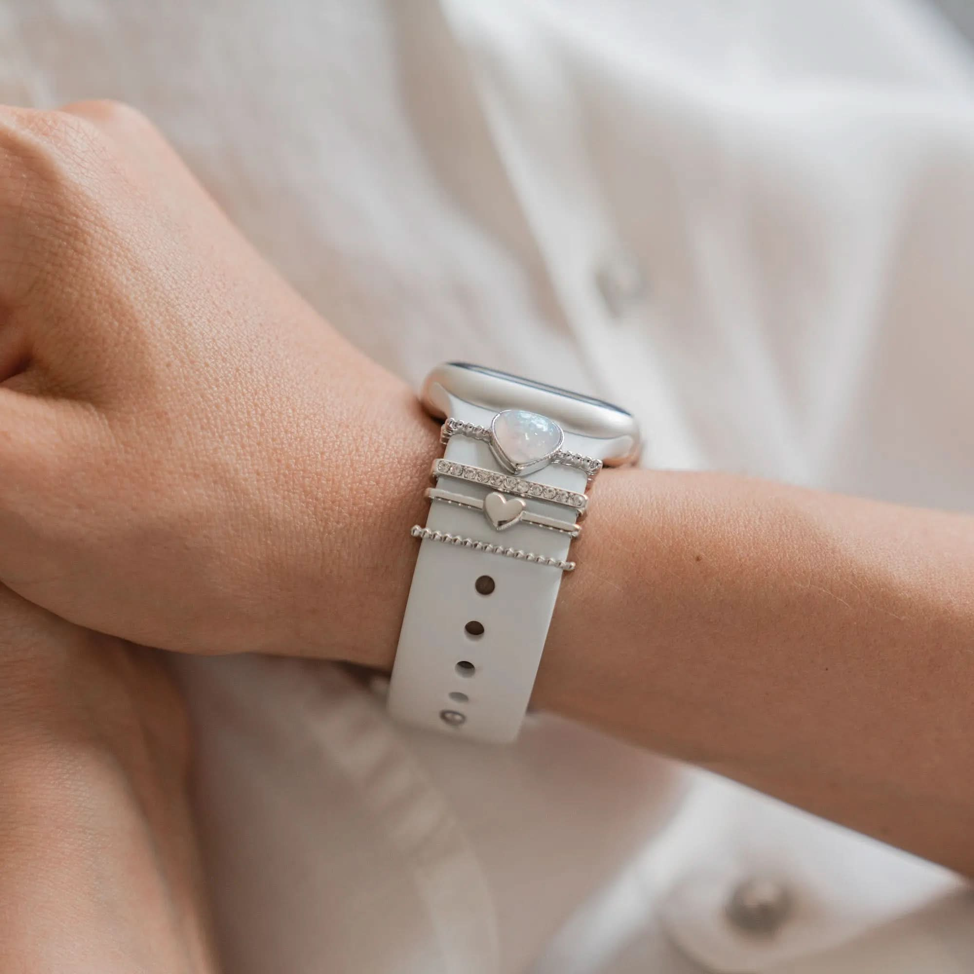Breloques Apple Watch bandkult « Loyal » - Argent