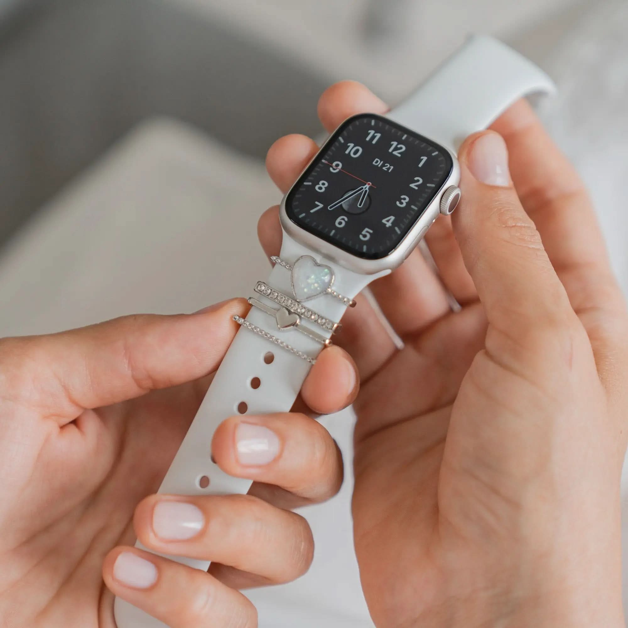 Breloques Apple Watch bandkult « Loyal » - Argent