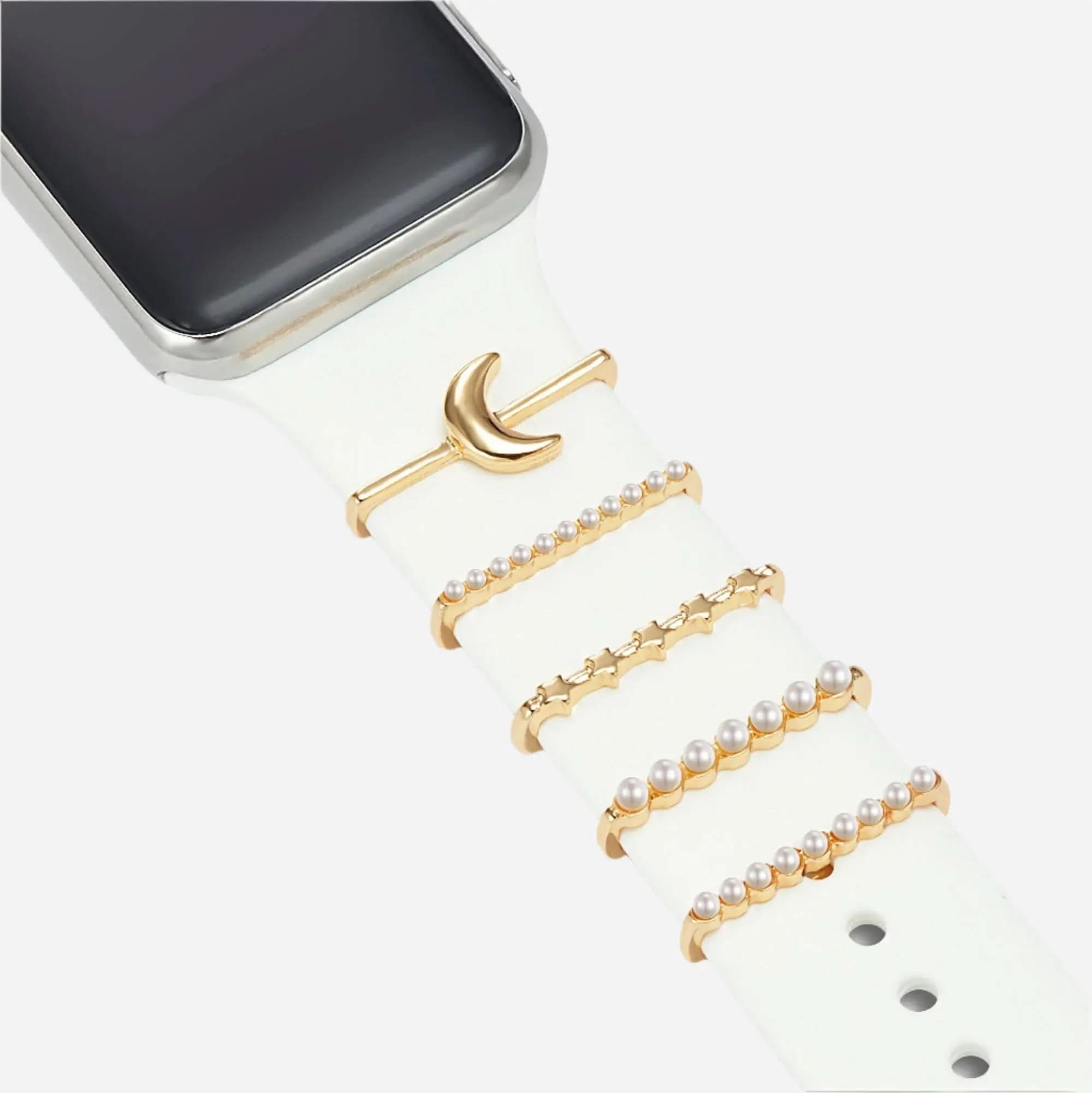 Breloques Apple Watch « Lune » de Bandkult - Or