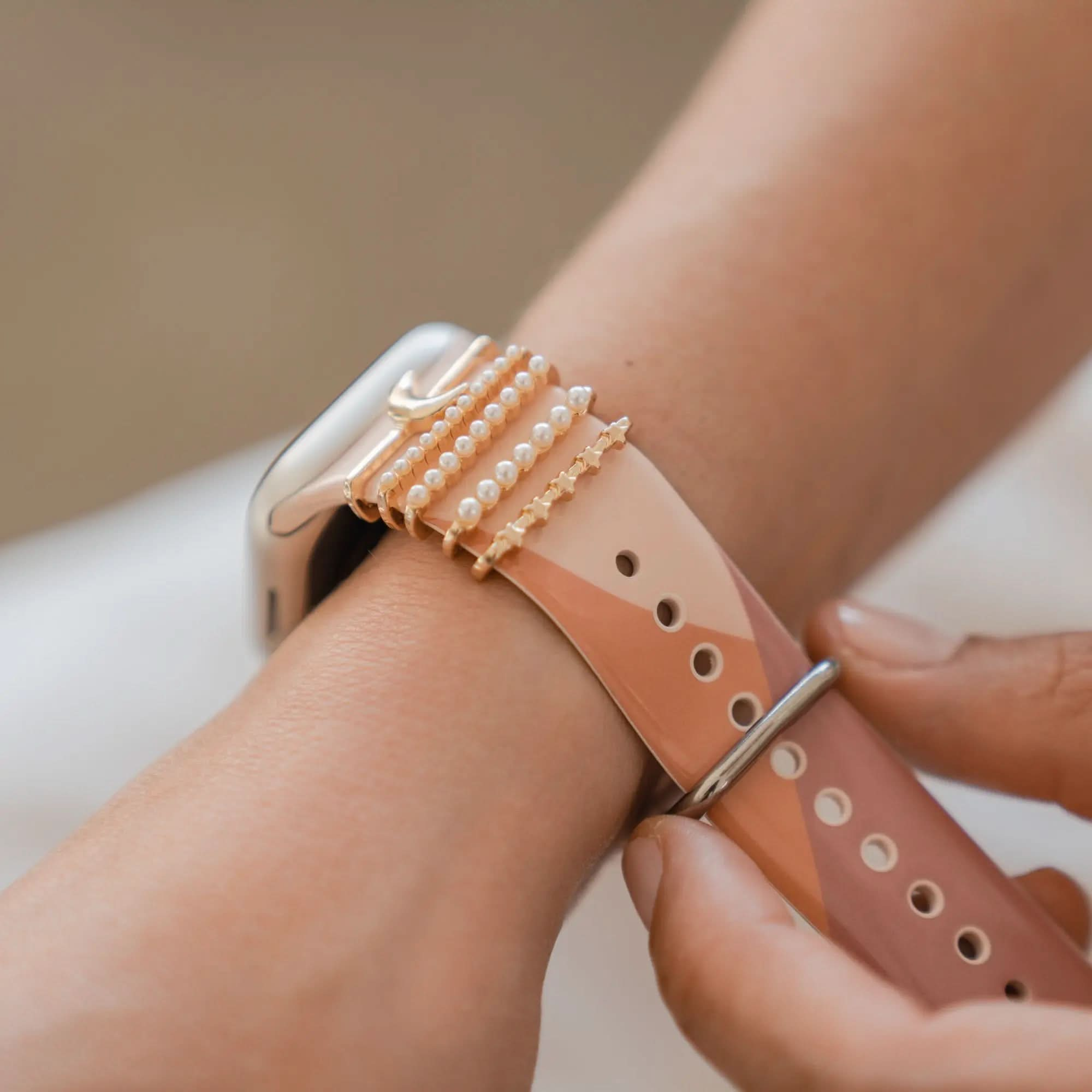 Breloques Apple Watch « Lune » de Bandkult - Or