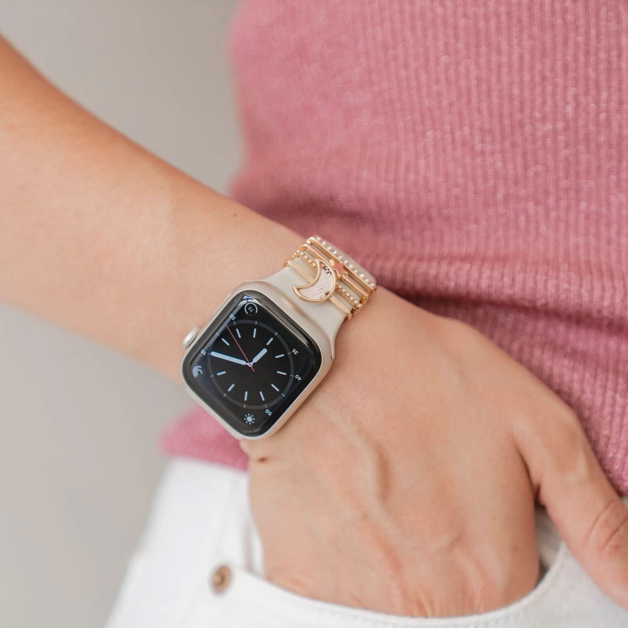 Breloques Apple Watch bandkult « Doux Rêves » - Or