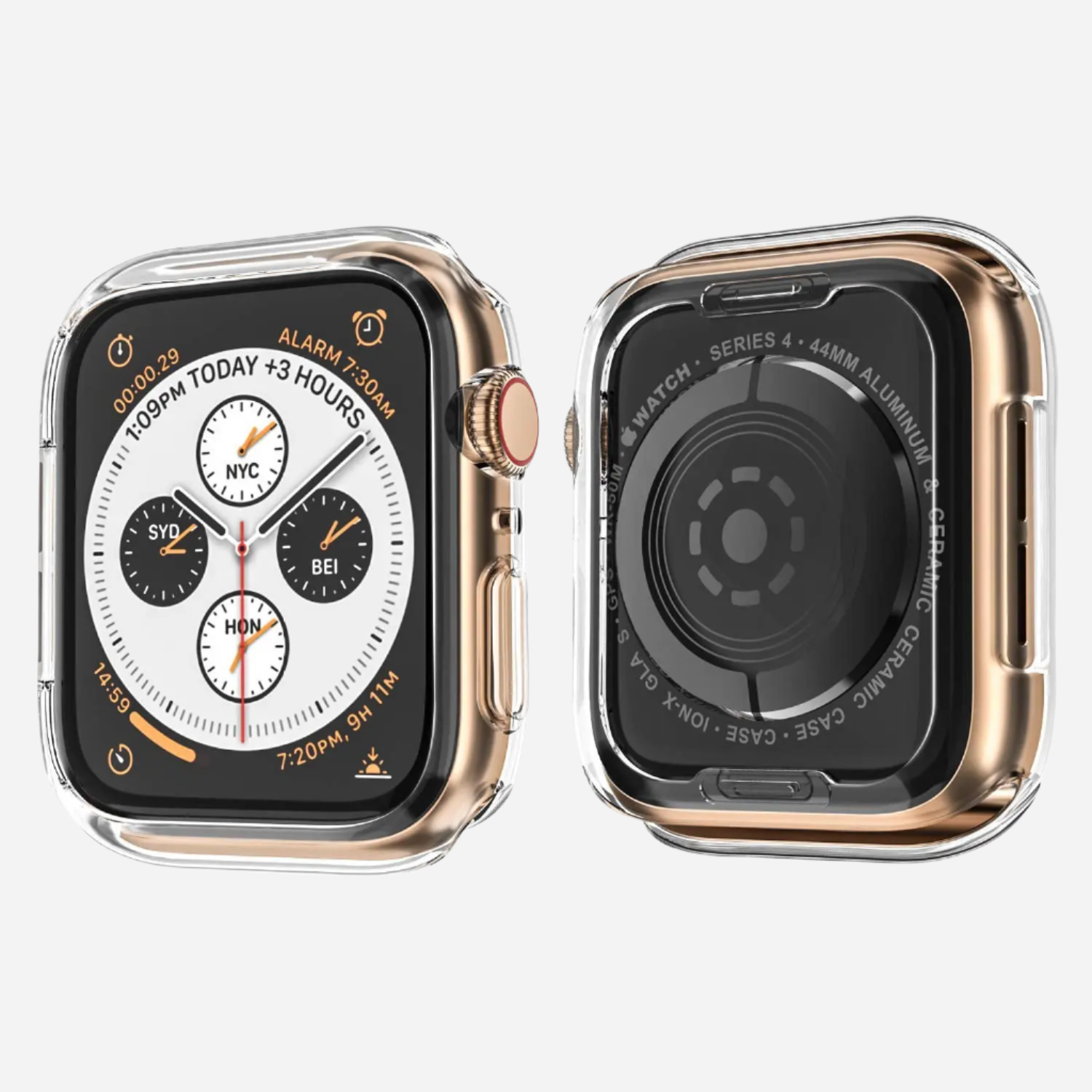 Étui invisible Bandkult Air pour Apple Watch Series 9, 8 et 7 - 41 mm