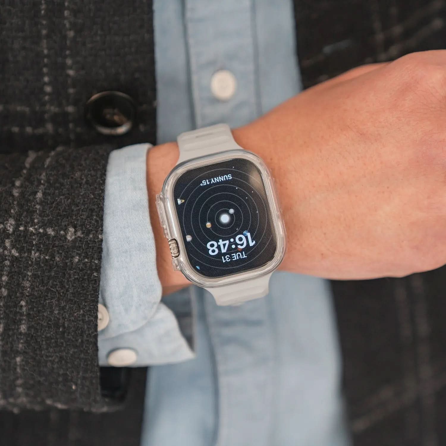 Étui invisible Bandkult pour Apple Watch Ultra