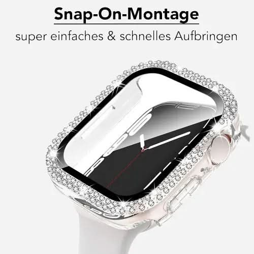 MillesTECband GLAMOUR Glitzerhülle für Apple Watch - MillesTEC