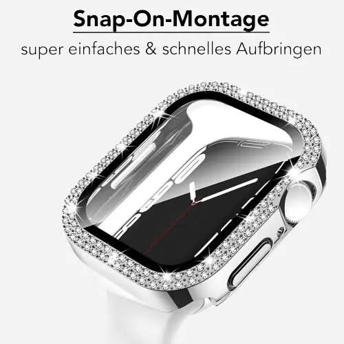 MillesTECband GLAMOUR Glitzerhülle für Apple Watch - MillesTEC