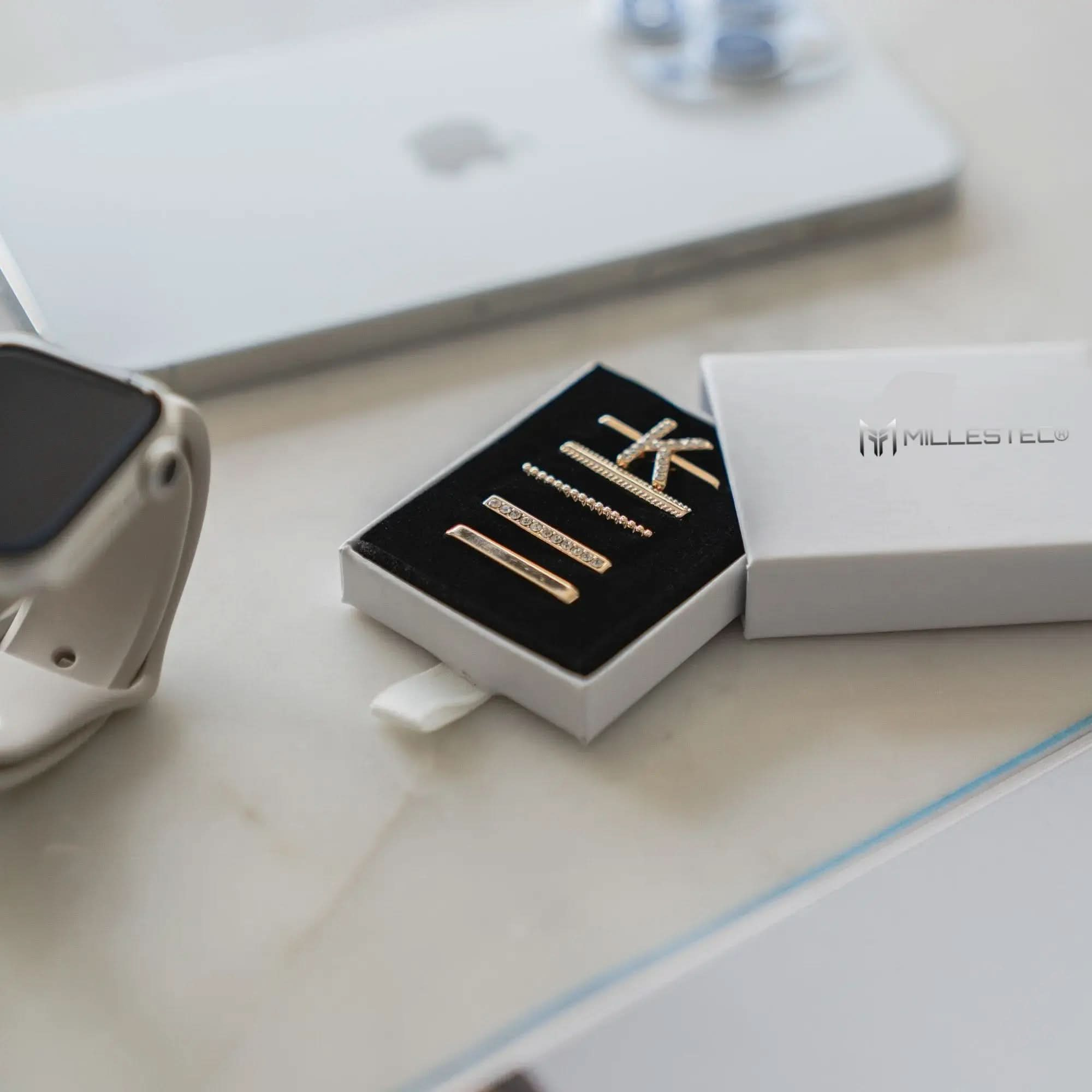 MillesTECband Apple Watch Charms "K Style" MillesTEC