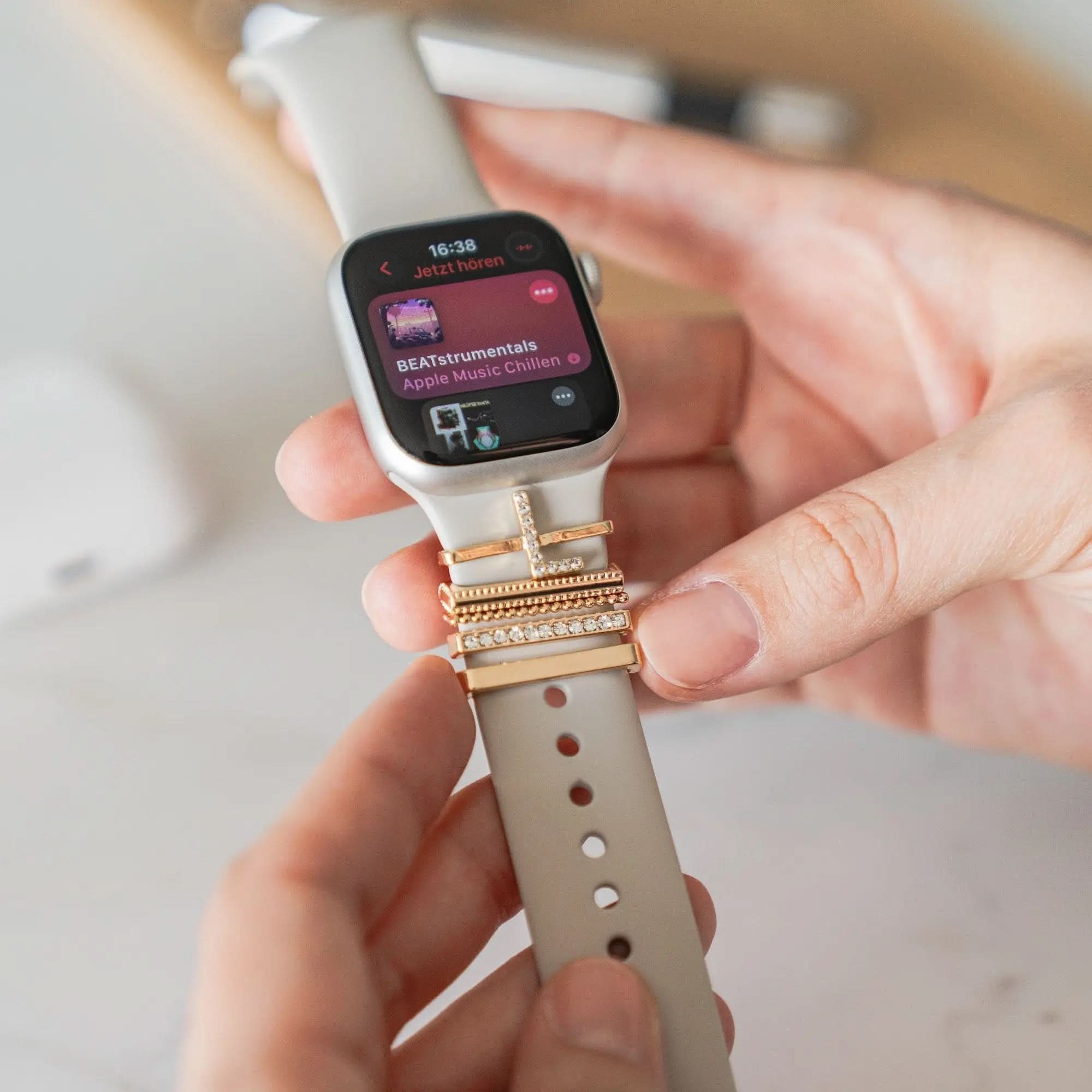 MillesTECband Apple Watch Charms "L Style" - MillesTEC