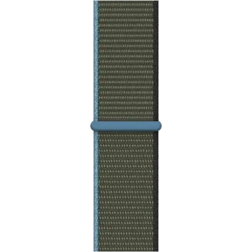 MillesTECband Woven Nylon Apple Watch Armband Klettverschluss - 42/41/40/38 mm - Oliv MillesTEC