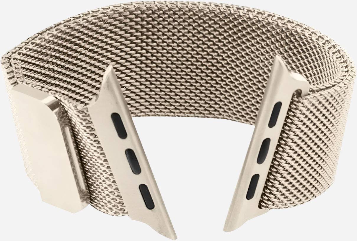 MillesTECband Loop Milanaise Apple Watch Armband Magnetverschluss - 42/41/40/38 mm - Polarstern MillesTEC
