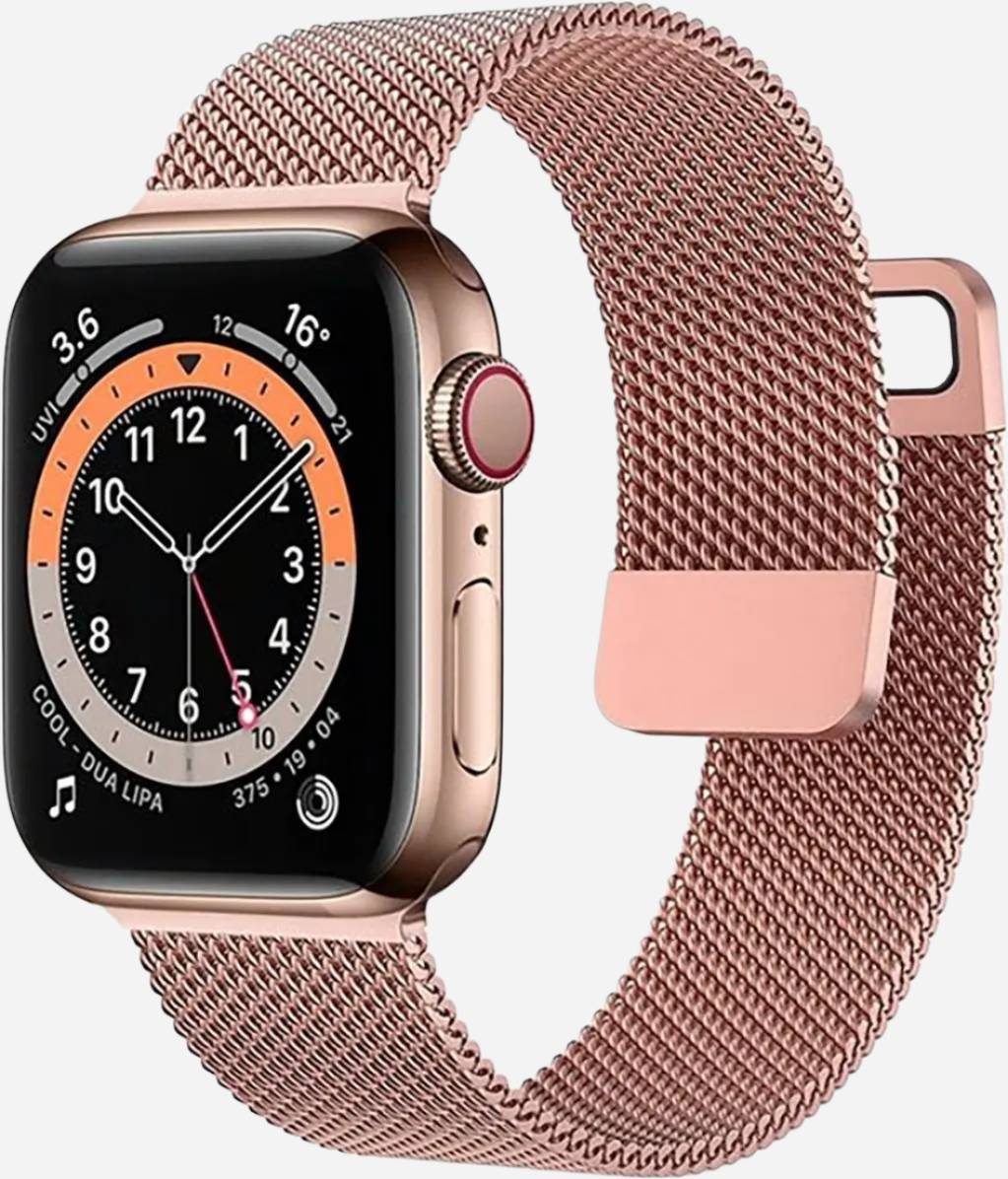 MillesTECband Loop Milanaise Apple Watch Armband Magnetverschluss - 42/41/40/38 mm - Polarstern MillesTEC