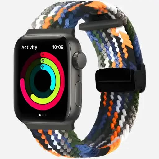 bandkult Braided Mag Nylon Apple Watch Armband Magnetverschluss bandkult