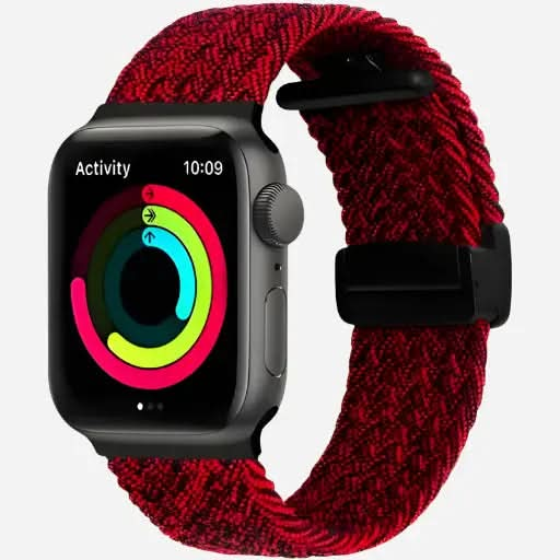 bandkult Braided Mag Nylon Apple Watch Armband Magnetverschluss bandkult