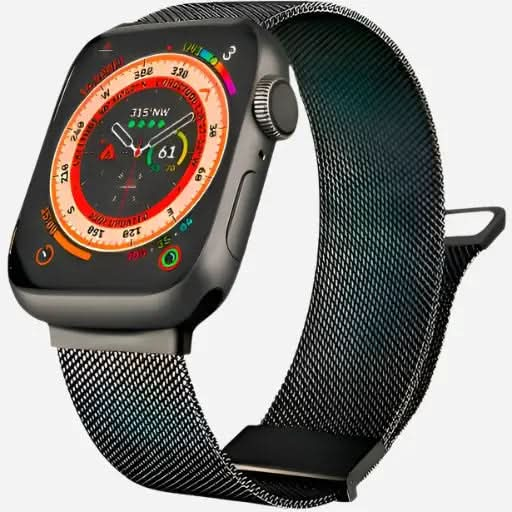 bandkult Luxury Loop Milanaise Apple Watch Armband Magnetverschluss bandkult