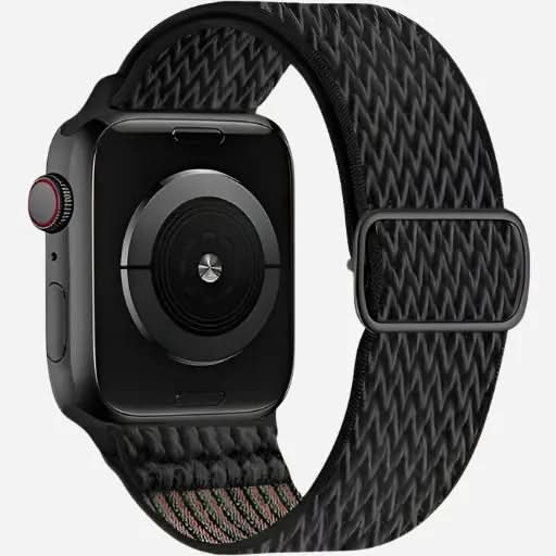 bandkult W Texture Nylon Apple Watch Armband Elastisches Band bandkult